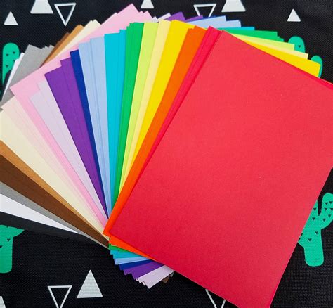 Card Stock Paper/Premium Cardstock/Scrapbook Paper/65 Lb | Etsy