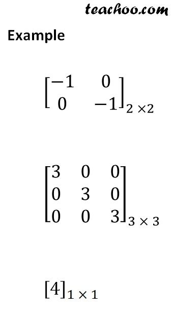 Example Of Scalar Matrix - automateyoubiz