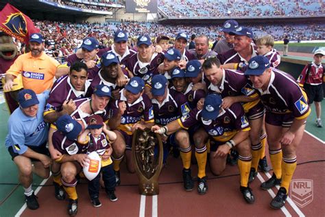 Brisbane Broncos - 2000 #NRL Premiers | Brisbane broncos, Nrl, Rugby league