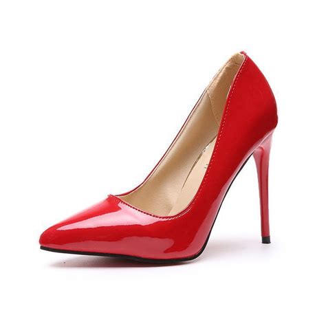 Women Stiletto High Heels Pumps Pointed Toe Slide Formal Party Evening ...