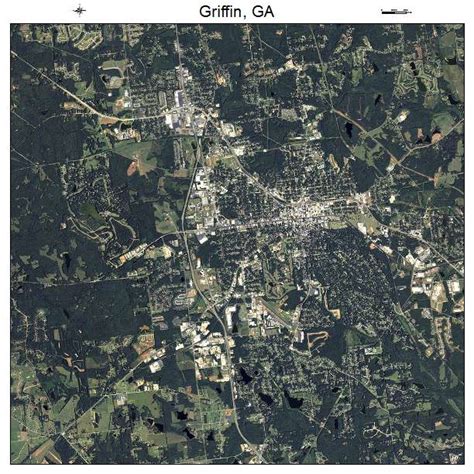 Aerial Photography Map of Griffin, GA Georgia