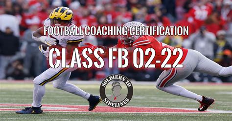 Over 60 New Football Coaches Certified in Latest Seminar - Soldiers To ...