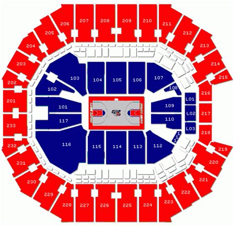 Charlotte Bobcats Arena Seating Chart - Arena Seating Chart