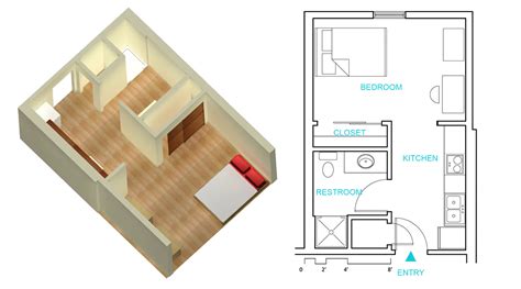 Efficiency - Rice Village Apartments | Housing | Rice University