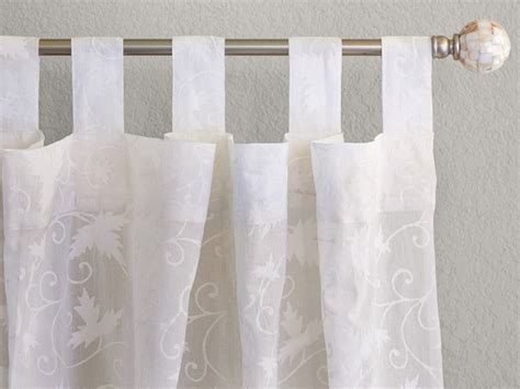 Vintage floral, Sheer Curtain Panel, White | Panel curtains, White sheer curtains, Sheer curtain ...