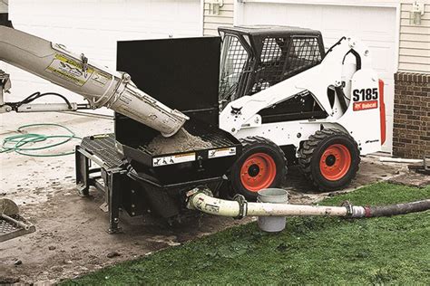 Bobcat Pump Skidsteer Attachment| Concrete Construction Magazine