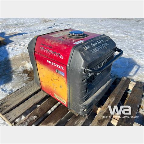 Honda Inverter EU3000IS Generator | Weaver Auctions