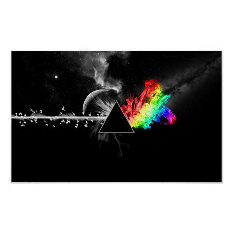 Dark side of the moon poster | Zazzle.com in 2021 | Moon poster, Design ...