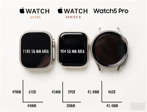 Apple Watch Ultra size comparison - PhoneArena