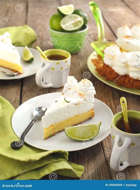 Slice of Key lime pie stock photo. Image of tart, fruit - 30068588