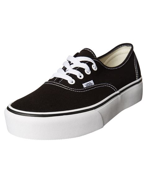 Vans Authentic Platform 2.0 Womens Sneaker - Black | SurfStitch