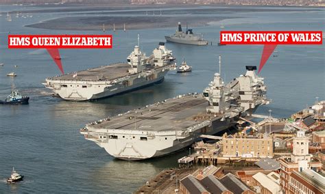 Hms queen elizabeth and hms prince of wales are united for first time – Artofit