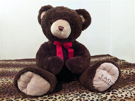 Jumbo Fao Schwarz Teddy Bear (For Sale) – HawtFur.com