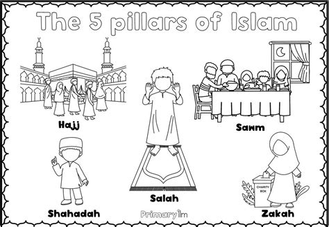 Five Pillars Of Islam Worksheet Ks2