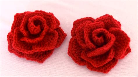 Crochet Easy Woven Rose Flower - Crochet Ideas