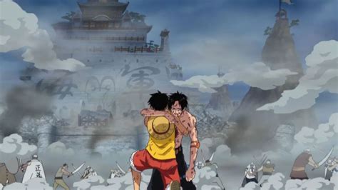 One Piece: Ace Dies in 483rd Episode! Fire Fist Fall into Luffy's Arms After He Gets Punched by ...