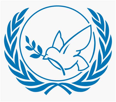 United Nations Flag Clipart Mun - United Nations, HD Png Download - kindpng