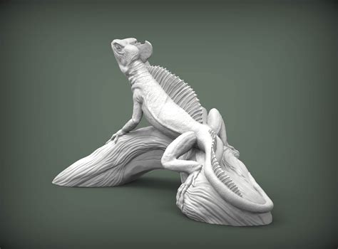 Basiliscus Plumifrons - 3D Model by Alexander3dart