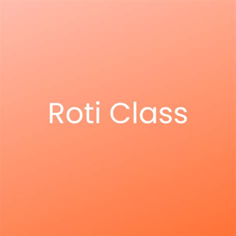 Roti Class - Eurydice - Webflow HTML website template