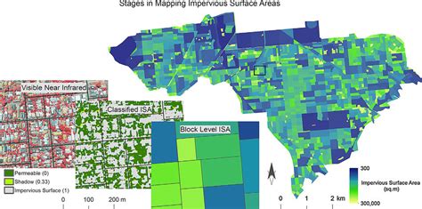 Impervious surface mapping-raw aerial photography, classification,... | Download Scientific Diagram