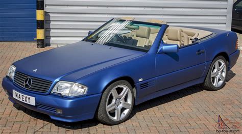 1995 MERCEDES SL500 AUTO BLUE R129, HARDTOP, EXCELLENT EXAMPLE, SERVICE HISTORY