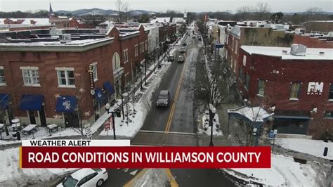 Middle TN Winter Weather: Conditions in Williamson County - YouTube