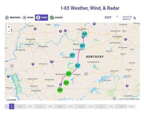 I-65 Weather Kentucky - Drive Weather