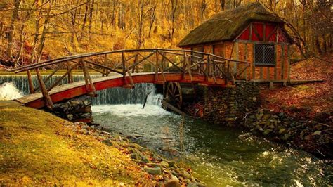 Autumn Cottage Wallpapers - Wallpaper Cave