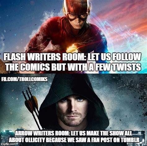 Arrow Vs Flash: 15 Hilariously Dank Memes For Arrowverse Supremacy - Niadd