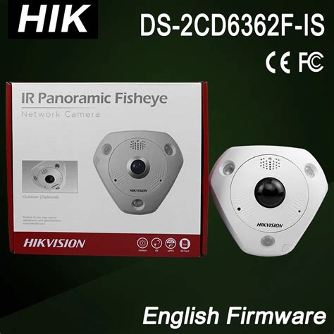 Hik 6MP Fisheye IP Camera DS 2CD6362F IS 360degree panoramic view IR 15m Upto 3072x2048, Bulit ...