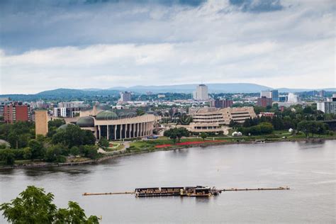 Panoramic View of Ottawa River Stock Photo - Image of nature, cloud: 144729450