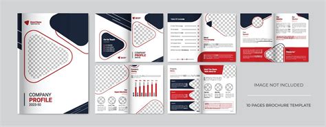 Professional company profile brochure template design, corporate ...