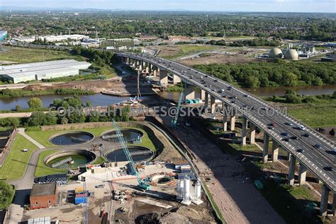 Aerial photography of Manchester aerial photograph of the construction ...