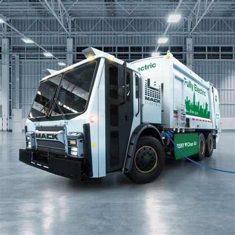 North American Clean Energy - Mack Trucks Unveils Fully Electric Mack LR Refuse Demonstration Model