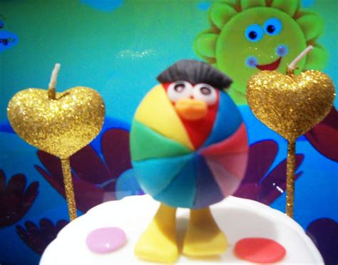 Egg Bird El Huevito De Baby Tv Adorno Para Tu Torta | Bird eggs, Desserts, Birthdays