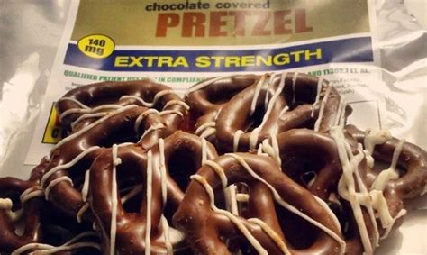 Chocolate Covered Pretzels from Compassion Edibles (Review)