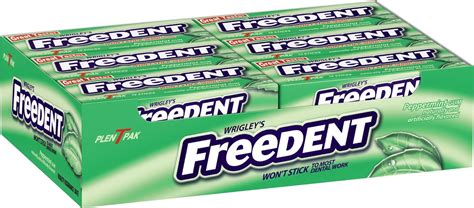 Freedent Peppermint Gum, 15-Stick Plen-T-Paks (Pack of 24) | eBay