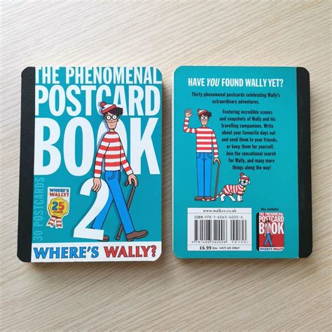 Where's Wally Postcard Book 2, Hobbies & Toys, Books & Magazines, Magazines on Carousell