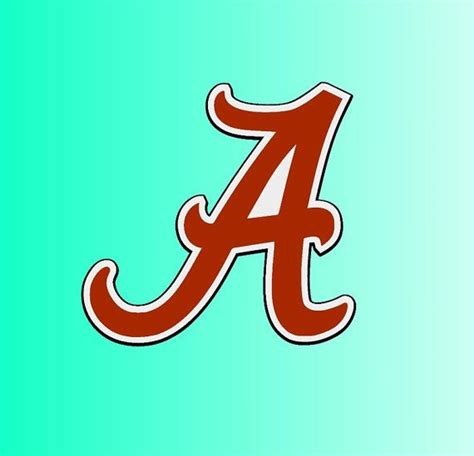 alabama crimson tide logo SVG files for by OhThisDigitalFun | Alabama ...