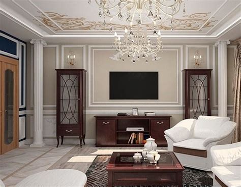 30+ Living Room Wall Molding Designs – HomeDecorish