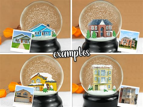 Custom Snow Globe Snow Globe, Personalized, Home in Globe, Closing Gift, Housewarming Gifts ...