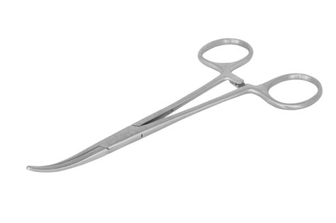 KELLY Hemostatic Forceps, Curved 14 cm - petsurgical