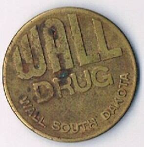 Wall Drug Dinosaur Wall South Dakota Metal Token | eBay