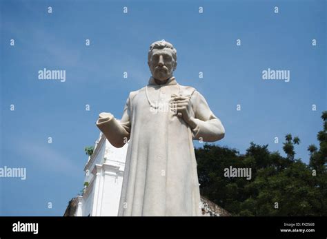 St. Francis Xavier Statue in Malacca Stock Photo - Alamy