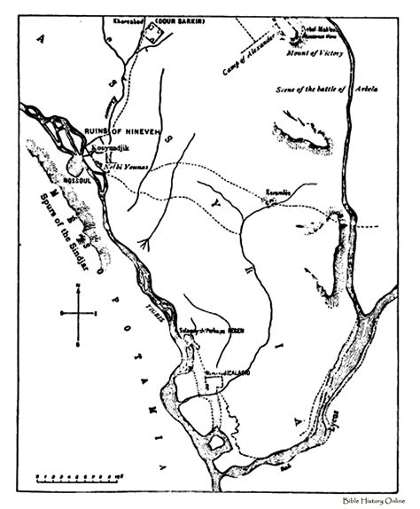 Map of Nineveh - Images of Ancient Nineveh Maps (Near East Maps at ...