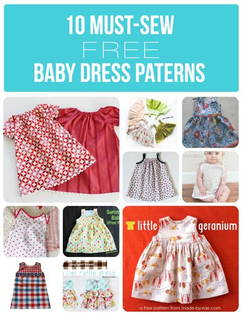 10 Must-Sew Free Baby Dress Patterns | Sew Much Ado | Bloglovin’