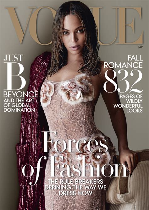 Beyoncé Covers September "Vogue" - Fashionista