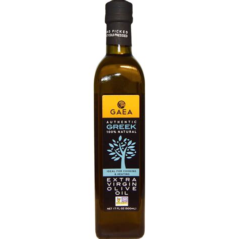 Gaea Greek Extra Virgin Olive Oil 17 fl oz 500 ml All-Natural, Non-GMO 607959000923 | eBay