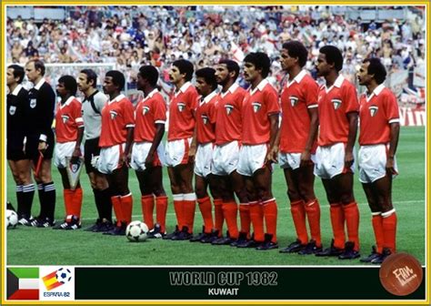 Fan pictures - 1982 FIFA World Cup Spain. Kuwait team