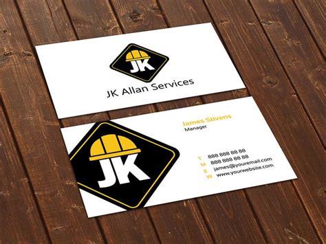 Top 28 Examples of Unique Construction Business Cards | Construction business cards, Business ...